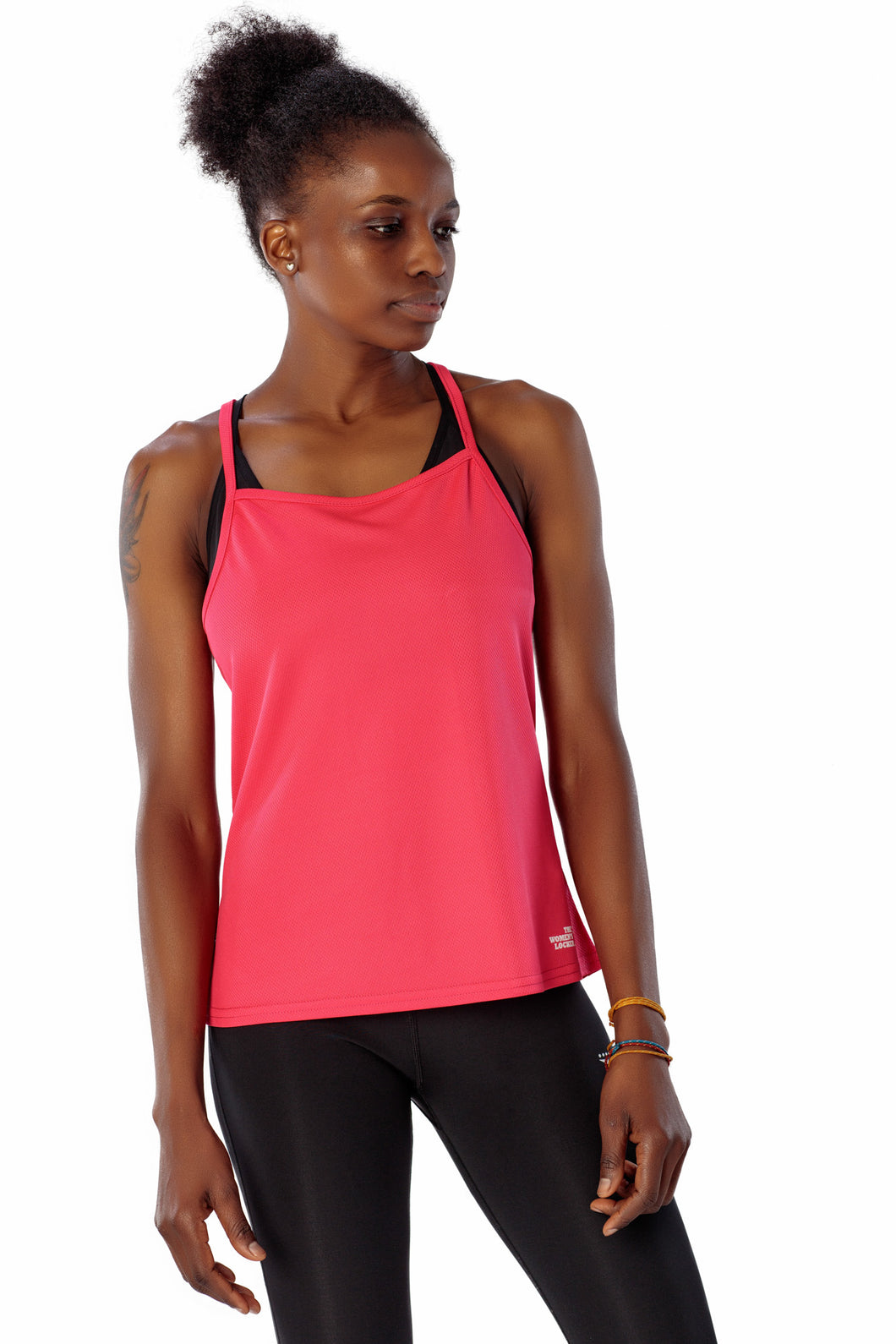 THE WOMEN'S LOCKER Pink Running Essential Top