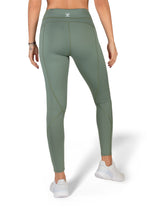 THE WOMEN'S LOCKER Camouflage tights with high waist